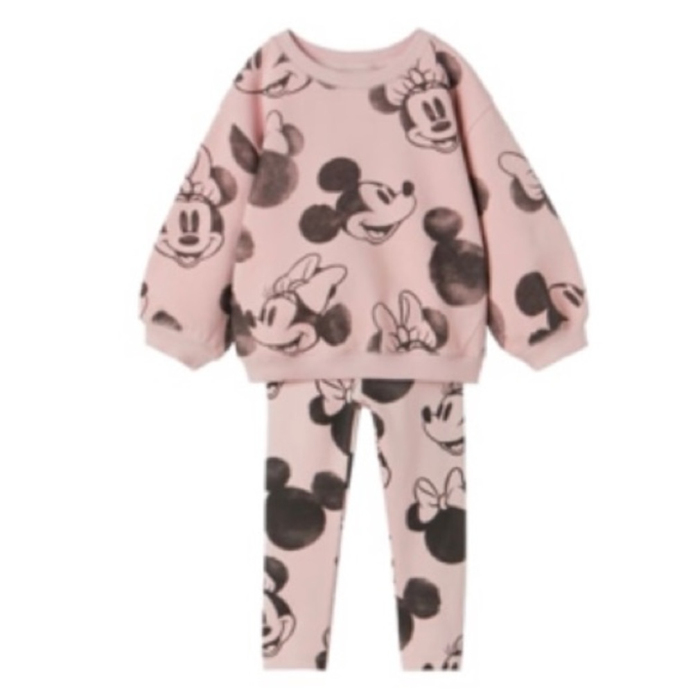 Zara Sweatshirt SET - Minnie Print